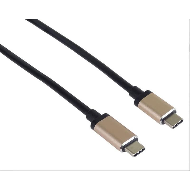 PremiumCord Kabel USB 3.2 konektor C/male - USB 3.2 C/male, 0,5m, hliníkové koenktory