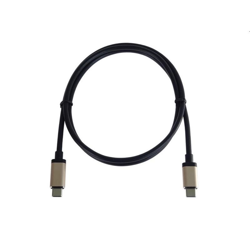 PremiumCord Kabel USB 3.2 konektor C/male - USB 3.2 C/male, 0,5m, hliníkové koenktory