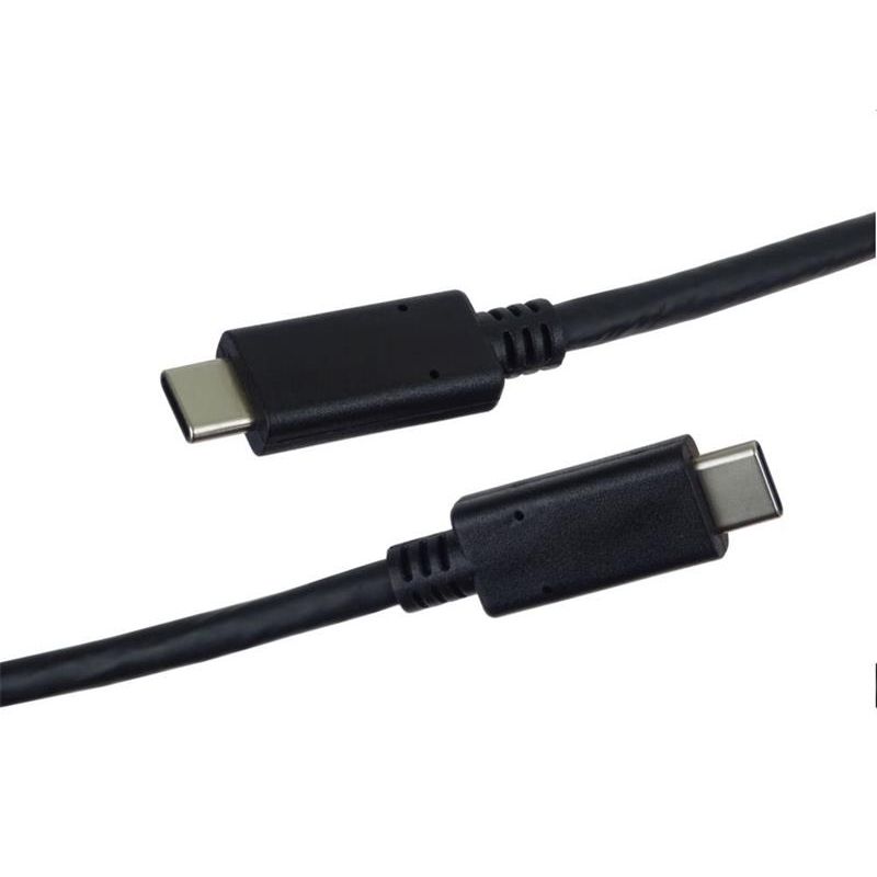 PremiumCord Kabel USB 3.2 konektor C/male - USB 3.2 C/male, černý, 1m