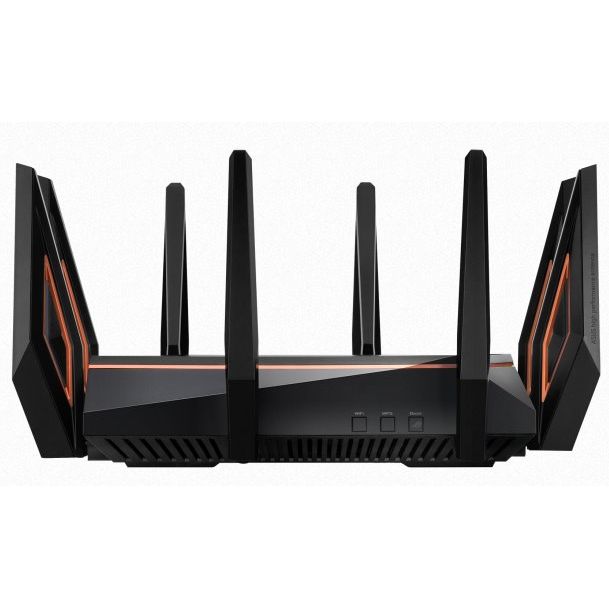 ASUS ROG Rapture GT-AXE11000 Tri-Band WiFi 6E Gaming Router, quad-core CPU, PS5 compatible, 2.5G port, mesh wifi system