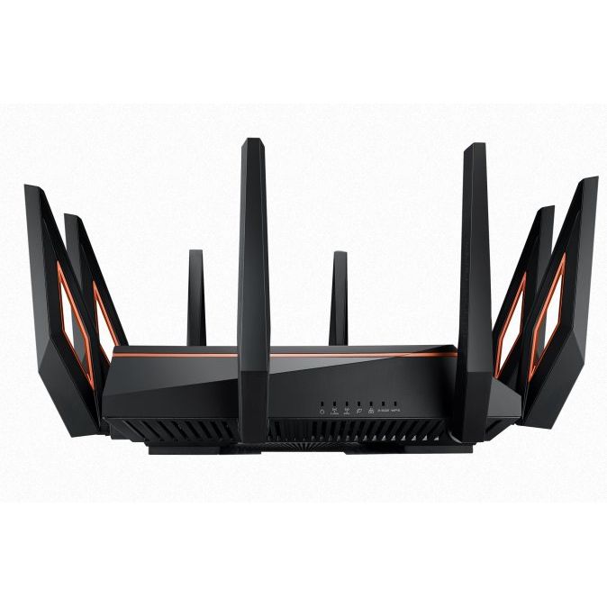 ASUS ROG Rapture GT-AXE11000 Tri-Band WiFi 6E Gaming Router, quad-core CPU, PS5 compatible, 2.5G port, mesh wifi system