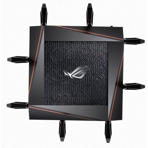 ASUS ROG Rapture GT-AXE11000 Tri-Band WiFi 6E Gaming Router, quad-core CPU, PS5 compatible, 2.5G port, mesh wifi system