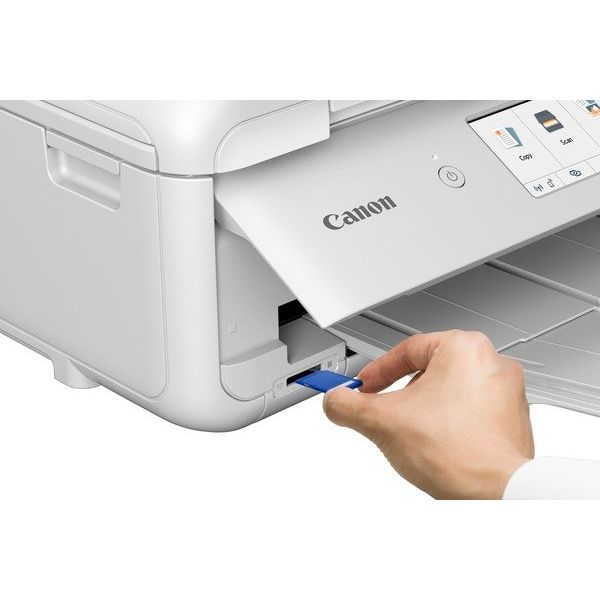 Canon PIXMA TS9551Ca biela (A3, tlač/kopírovanie/skenovanie/cloud, duplex, ADF, SD, WiFi, LAN, USB)