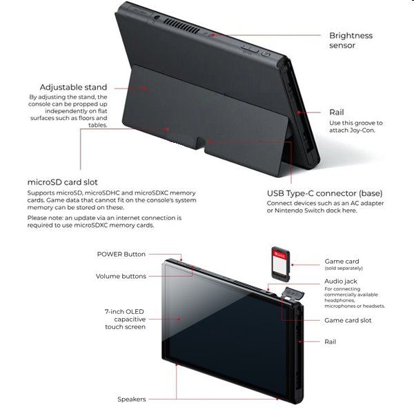 Nintendo Switch (OLED model) Neon