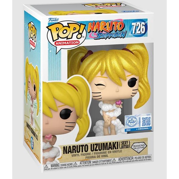 POP! Animation: Naruto Uzumaki (Sexy Jutsu) (Naruto Shippuden) Special Edition (Diamond Collection)