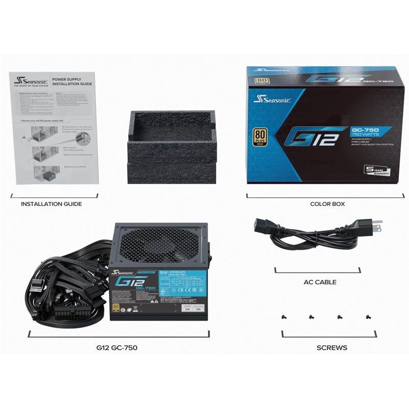 Seasonic G12 GC GOLD 750W