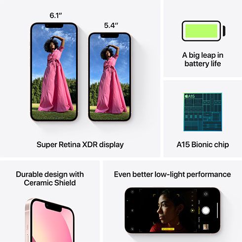 Apple iPhone 13 256 GB ružová *Trieda C* Apple iPhone 13 256 GB ružová *Trieda C*