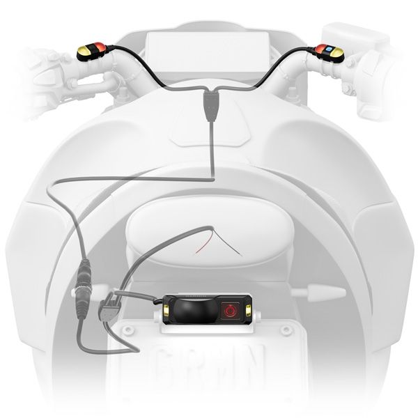 Garmin zumo R1 - motocyklový radar