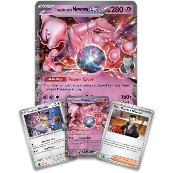 Kartová hra Pokémon TCG: Team Rocket's Mewtwo ex Box (Pokémon)