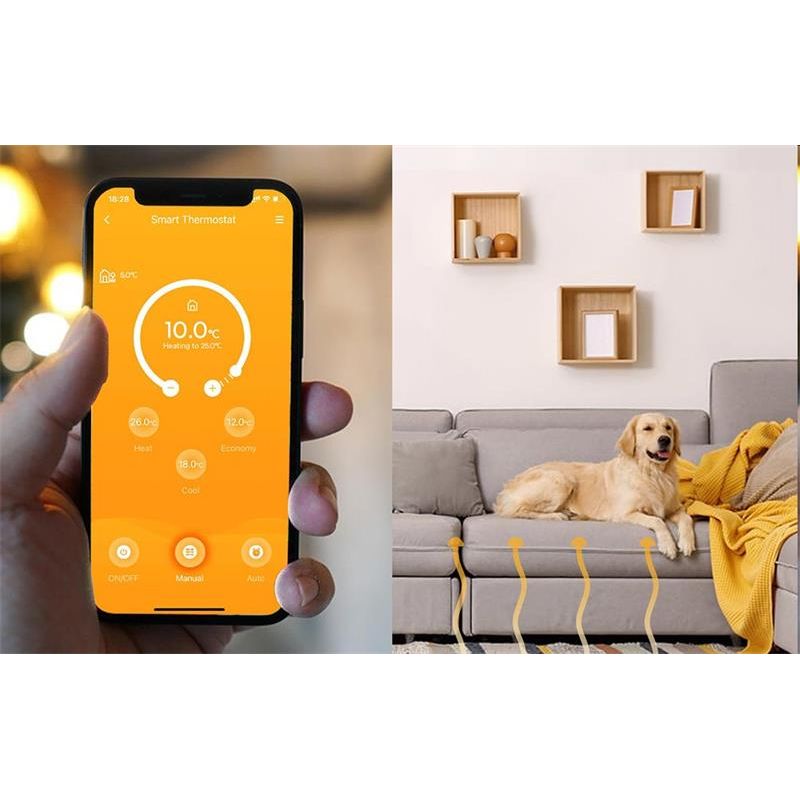 Meross Smart Wi-Fi Termostat pre Boiler/vodny vykurovaci system