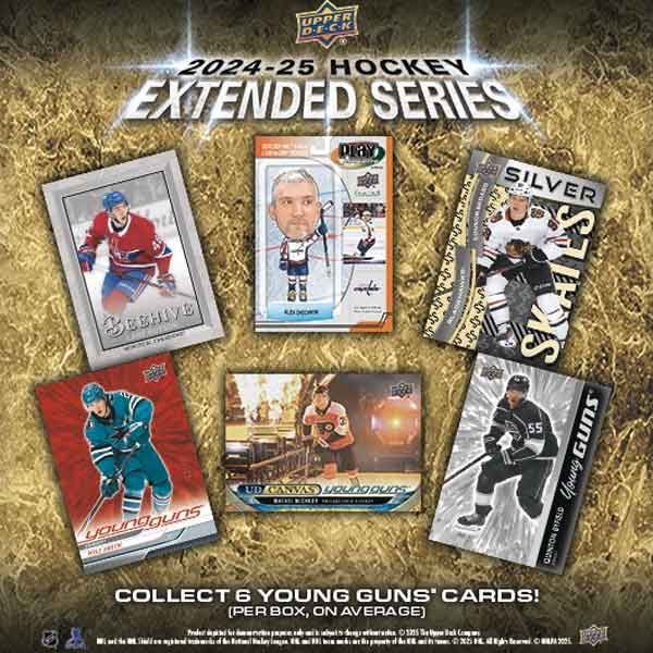 2024-25 Upper Deck Extended Series Hockey Hobby Balíček Kariet