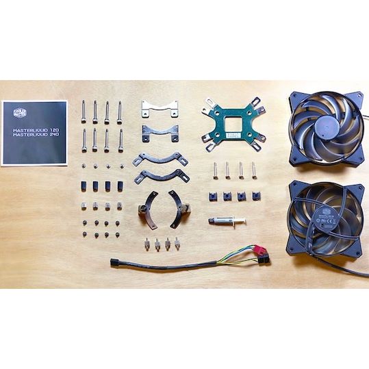 COOLER MASTER Liquid cooler CPU MasterLiquid Lite 240, univ. socket, LGA1851, AM5