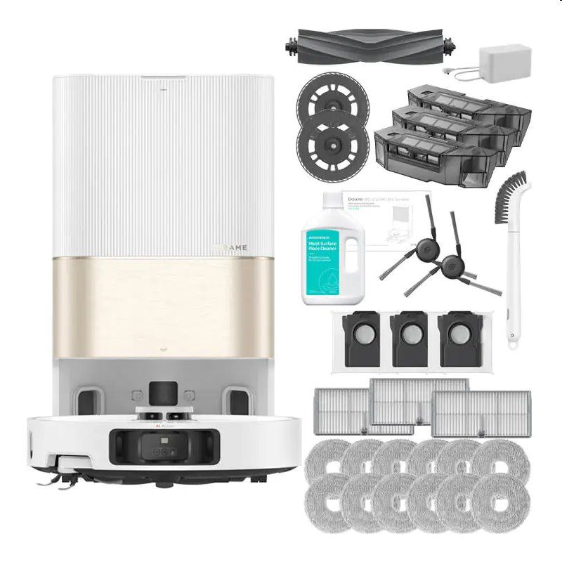 Dreame X40 Ultra Complete biely, robotický vysávač