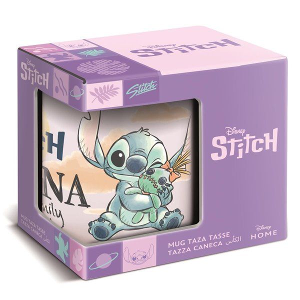 Hrnček Ohana Means Family Stitch (Disney) 325ml