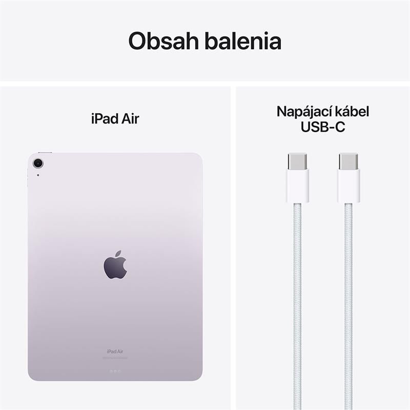 iPad Air 13" Wi-Fi 128GB Fialový (2024) *Vystavený*