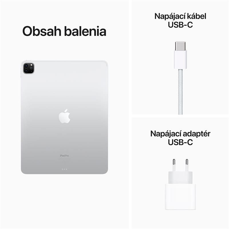 iPad Pro 12.9" Wi-Fi 128GB Strieborný (2022) *Vystavený*