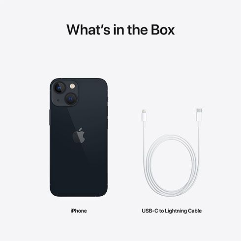 iPhone 13 mini 128 GB polnočná *Použitý s DPH - Trieda B*