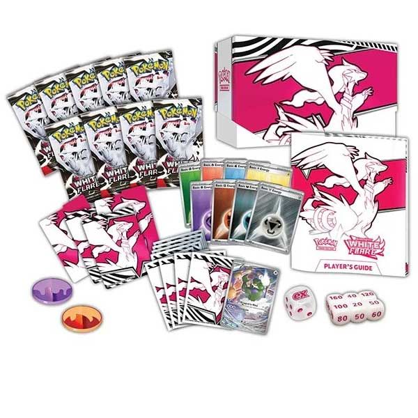 Kartová hra TCG: Scarlet & Violet White Flare Elite Trainer Box (Pokémon)