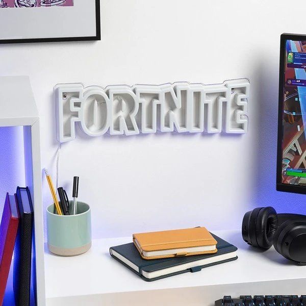Lampa Neon Logo Fortnite