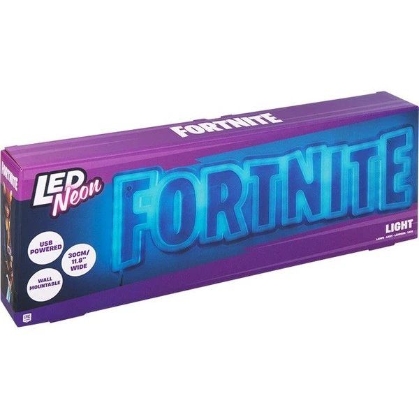 Lampa Neon Logo Fortnite