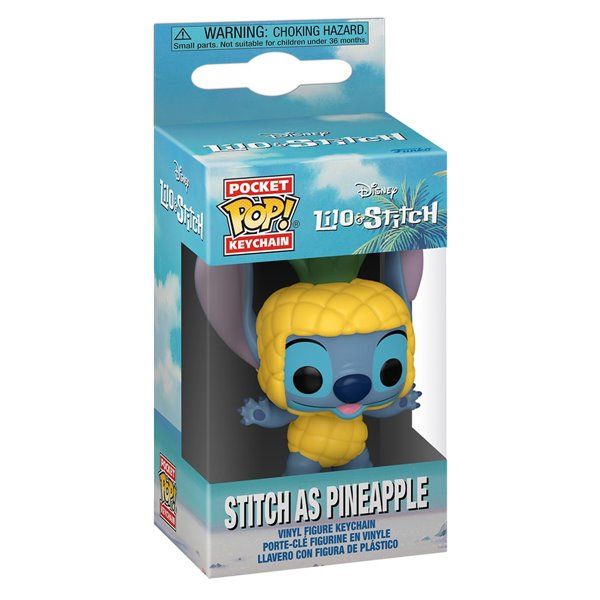 POP! Kľúčenka Stitch As Pineapple (Lilo a Stitch)
