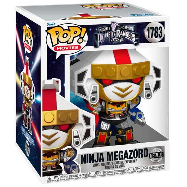 POP! Movies: Ninja Megazord (Mighty Morphin Power Rangers) Mettalic 15 cm