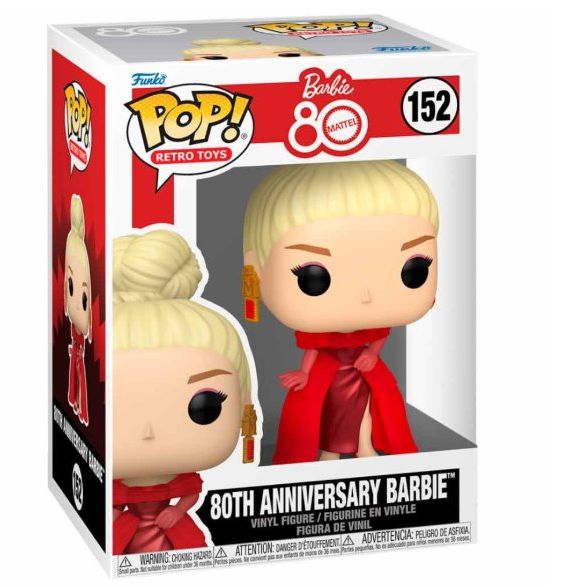 POP! Retro Toys: Barbie 80th Anniversary Barbie