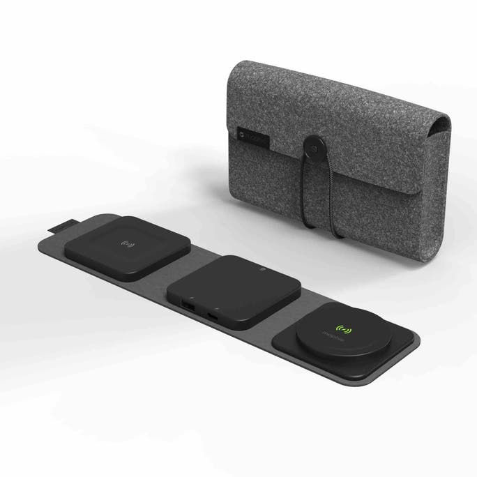 Mophie Snap+ cestovná bezdrôtová nabíjacia stanica - Black *Rozbalený*
