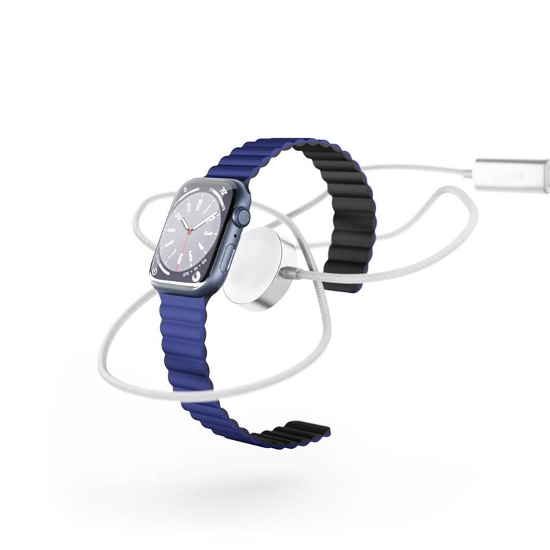 EPICO Apple Watch Fast Charging Cable USB-C 1.2m Silver