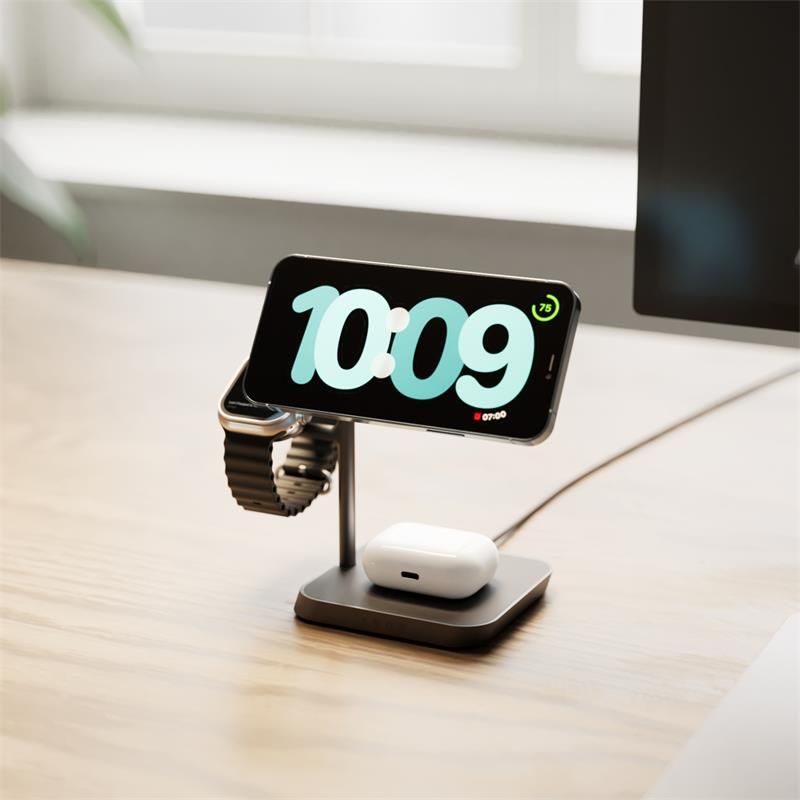 ZENS Office Charger Pro 3  Qi2 Magnetic charger / MagSafe compatible