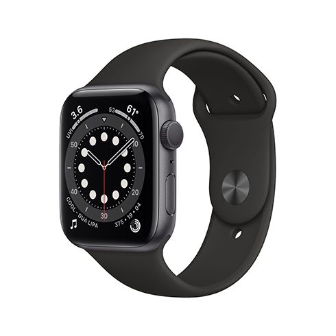Apple Watch Series 6 GPS 44mm puzdro z kozmicky sivého hliníka *Použitý s DPH - Trieda C*