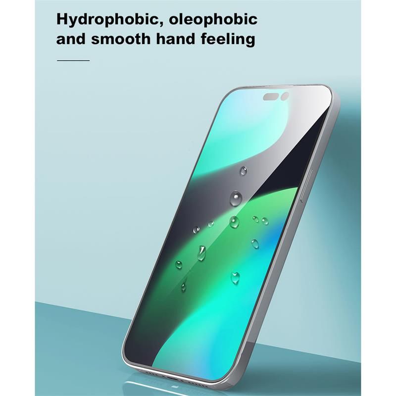 Devia ochranné sklo Star Series pre iPhone 14 Pro - Black Frame