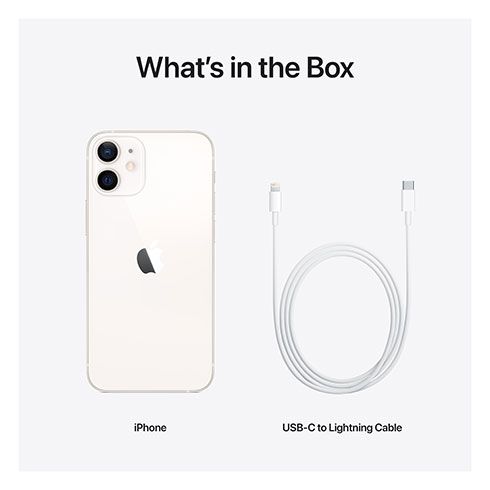iPhone 12 mini 64 GB biela *Použitý s DPH - Trieda B*