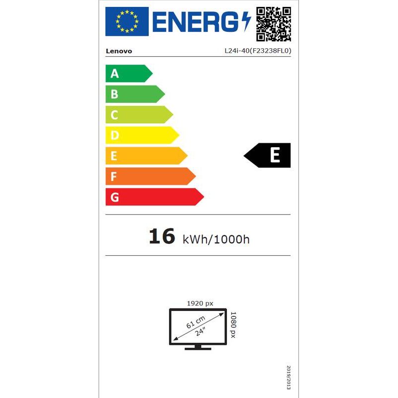 Lenovo L24i-40 23,8"FHD IPS 100Hz 16:9 1300:1 250cd 4ms HDMI+VGA