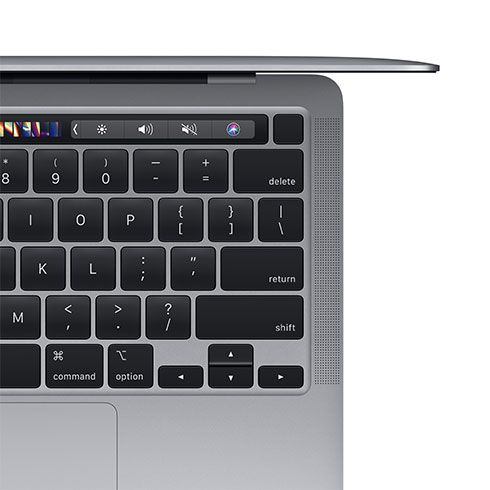 MacBook Pro 13" Apple M1 8C CPU 8C GPU 8GB 256GB kozmická sivá SK *Použitý s DPH - Trieda B*