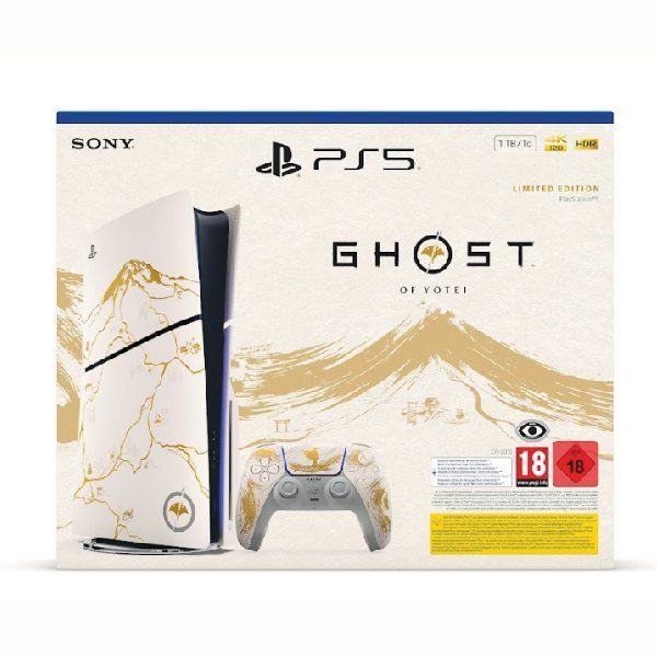 PlayStation 5 1TB (Ghost of Yotei Gold Limited Edition Bundle) PlayStation 5 1TB (Ghost of Yotei Gold Limited Edition Bundle)