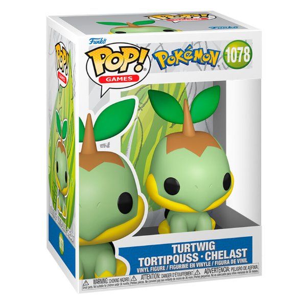 POP! Games: Turtwig - Tortipouss - Chelast (Pokémon)