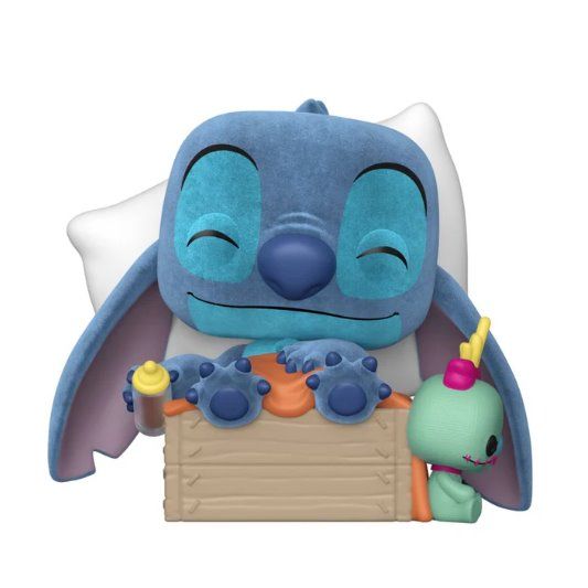 POP! Disney: Sleeping Stitch in Box (Lilo & Stitch) Special Edition (Flocked)