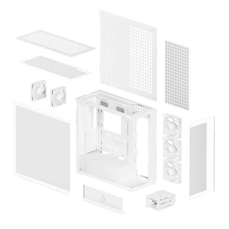 ARCTIC Premium PC Case Xtender (White), E-ATX