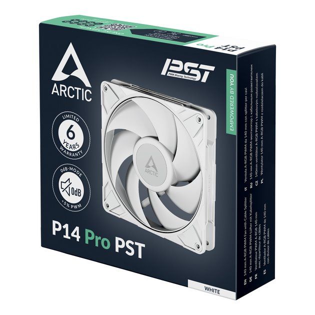 Arctic ventilátor P14 Pro PST (White)
