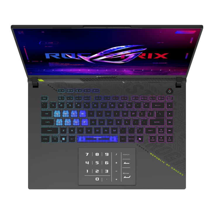 ASUS ROG Strix G16/R9-8940HX/32GB/1TB SSD/RTX5070/16" FHD/Win11Home/Gray