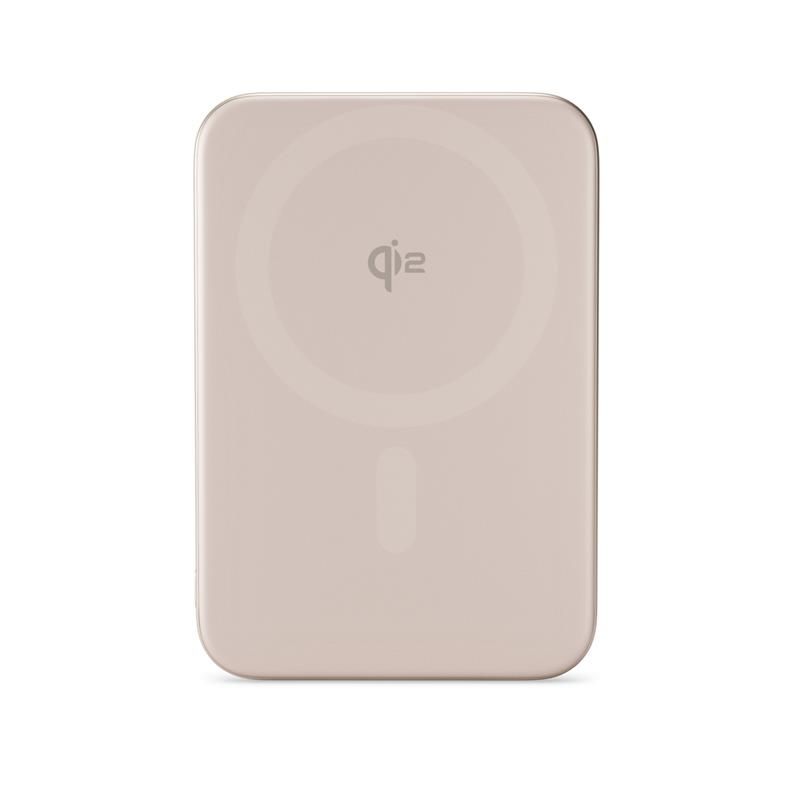 Epico UltraPack Qi2 Slim 5000mAh Alu Mag+ Wireless Power Bank EM51 - púštna titanová