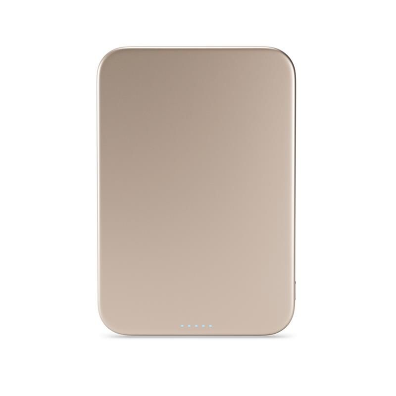 Epico UltraPack Qi2 Slim 5000mAh Alu Mag+ Wireless Power Bank EM51 - púštna titanová