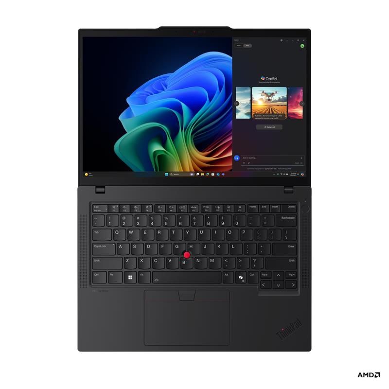 Lenovo ThinkPad T14s Gen6 RyzenAI 7 Pro 360 64GB 1TB-SSD 14.0"WUXGA IPS AG Touch IntegRadeon Win11Pro Black