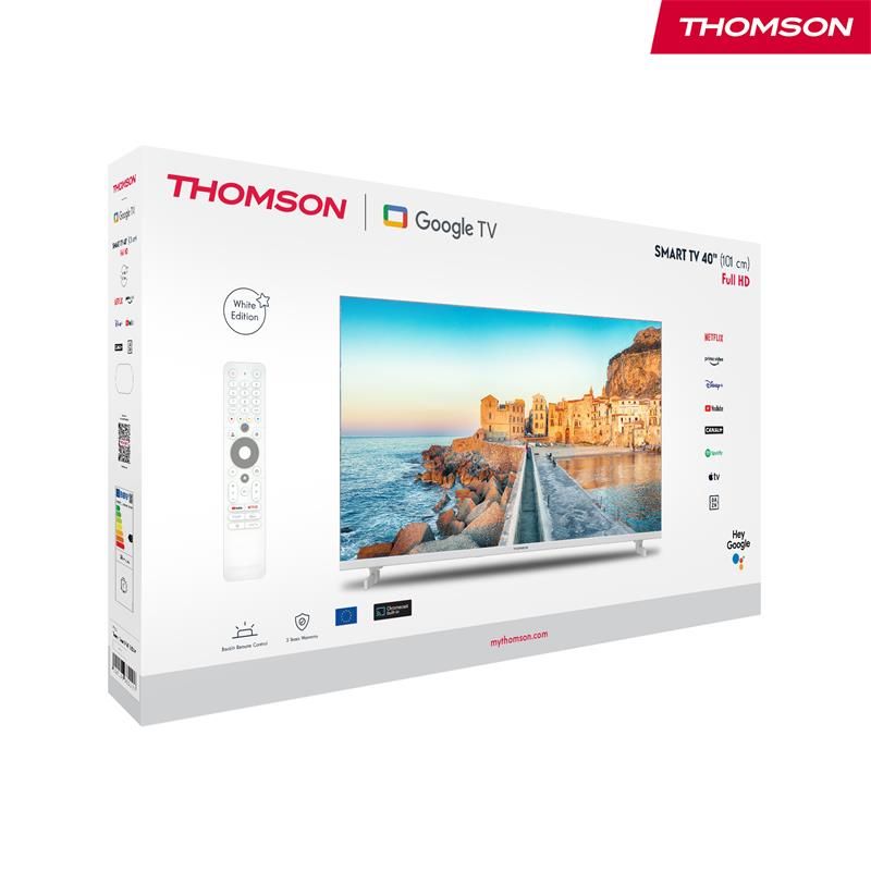 Thomson 40FG2S15W - Google TV 40" Full HD biely