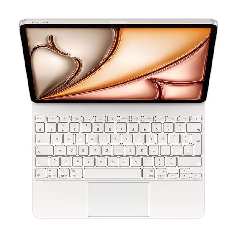 Apple Magic Keyboard pre iiPad Air 13" (M3 a M2) - Slovenská - Biela