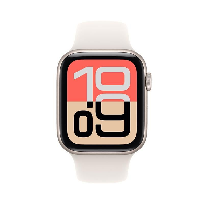 Apple Watch SE 3 GPS 40mm Starlight Aluminium Case with Starlight Sport Band - M/L *Rozbalený*