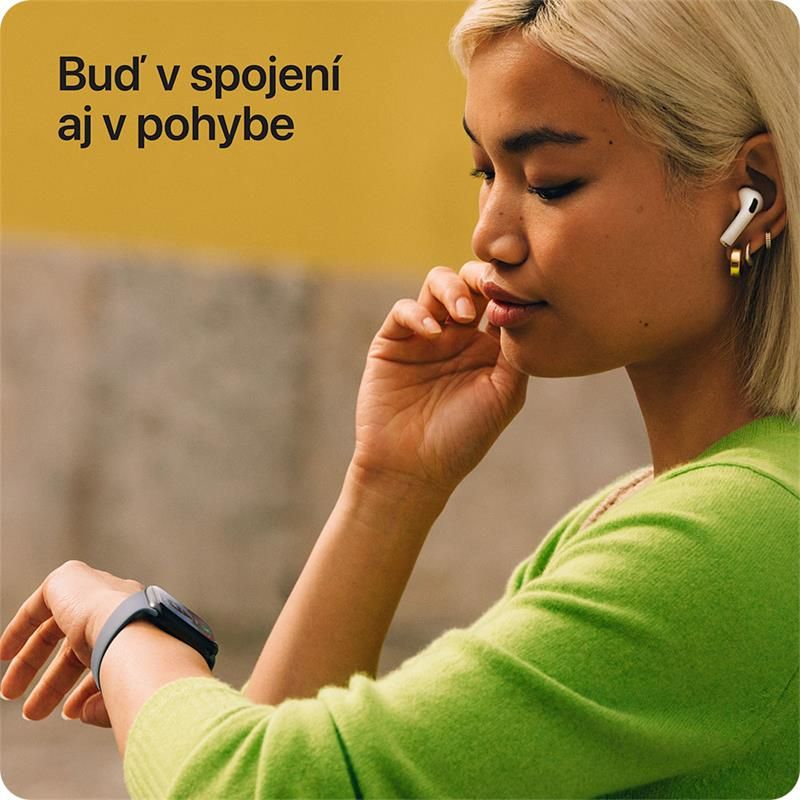Apple Watch SE 3 GPS + Cellular 40mm Hviezdny biely hliník s hviezdnym bielym športovým remienkom - S/M *Rozbalený*