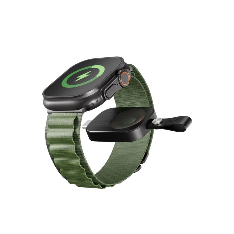 Epico UltraBase EO20 mini bezdrôtová USB-C nabíjačka pre Apple Watch