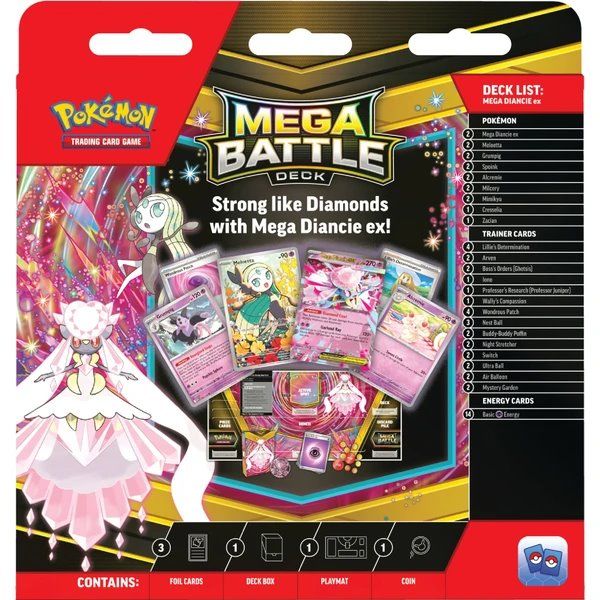 Kartová hra Pokémon TCG: Mega Battle Deck Diancia ex (Pokémon)